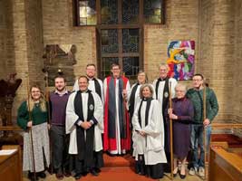 Licensing of Revd Gareth Frank and Revd Cannon Fiona Shouler