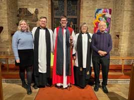 Licensing of Revd Gareth Frank and Revd Cannon Fiona Shouler
